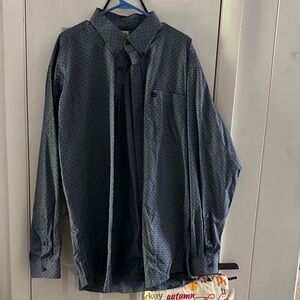 Cinch Men's Dress Shirt - Dark Gray